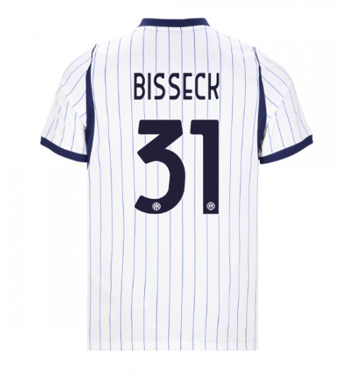 Inter Milan Yann Bisseck #31 Venkovní Dres 2026-27 Krátký Rukáv Inter Milan Yann Bisseck #31 Venkovní Dres 2026-27 Krátký Rukáv